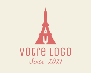 Snack - Eiffel Tower Restaurant logo design