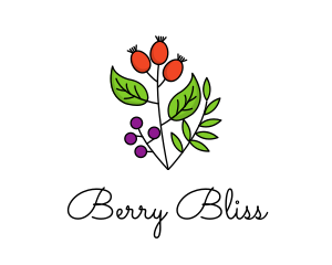 Elegant Herb Restaurant Produce logo design