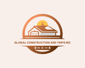 Roofing Property Builder Logo