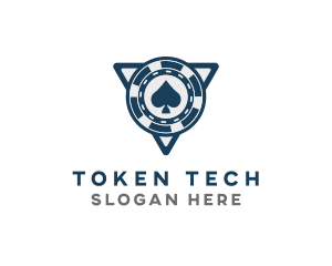 Token - Spade Poker Token logo design