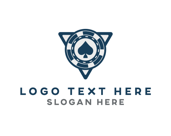 Token - Spade Poker Token logo design