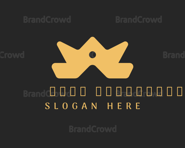Gold Deluxe Crown Logo