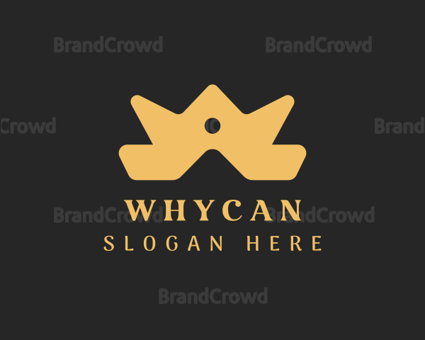 Gold Deluxe Crown Logo