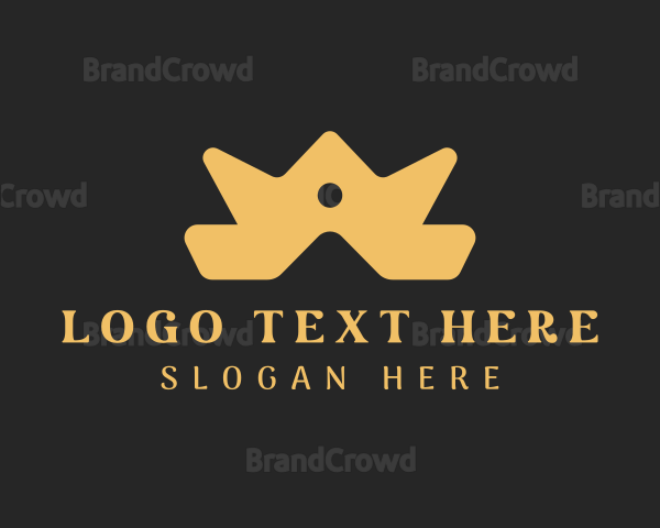 Gold Deluxe Crown Logo