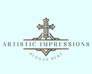 Christian Chapel Cross logo design