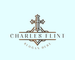 Christian Chapel Cross logo design