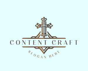 Christian Chapel Cross logo design