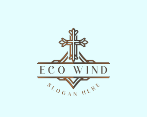 Christian Chapel Cross logo design