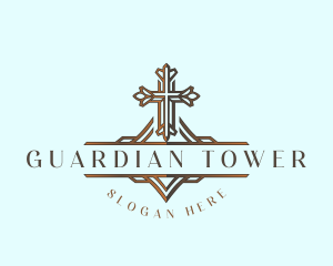 Christian Chapel Cross logo design