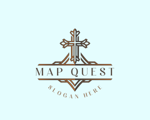 Christian Chapel Cross logo design