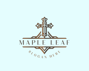 Christian Chapel Cross logo design