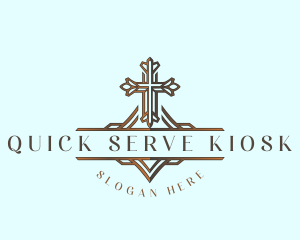 Christian Chapel Cross logo design