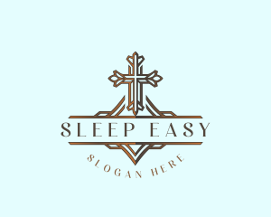 Christian Chapel Cross logo design