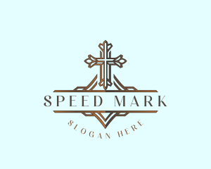 Christian Chapel Cross logo design