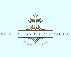 Christian Chapel Cross logo design