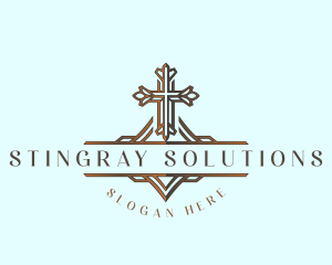 Christian Chapel Cross logo design