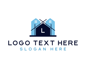 Developer - House Architecture Real Estate logo design