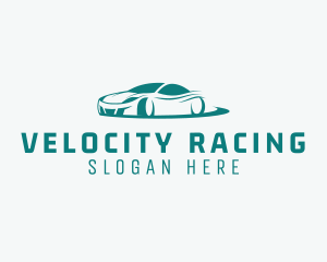 Car Race Automotive logo design