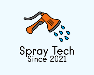 Sprayer - Water Sprayer Tool logo design