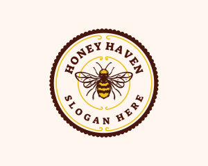 Bee Bumblebee Farm logo design