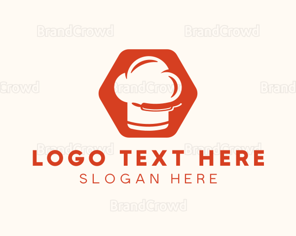 Hexagon Chef Toque Logo