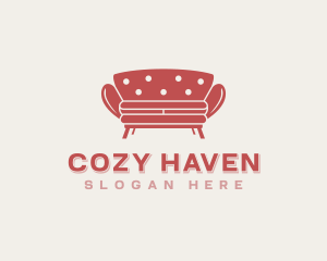 Sofa Couch Upholstery logo design