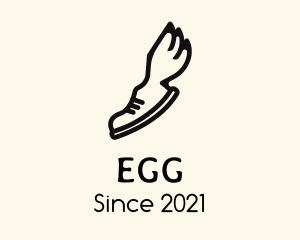 Shoe Cleaning - Wing Footwear Shoe logo design