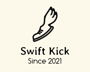 Wing Footwear Shoe logo design