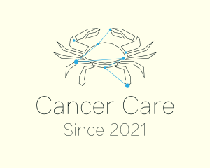 Cancer - Cancer Zodiac Sign logo design