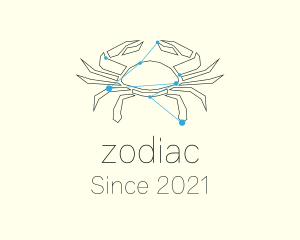 Cancer Zodiac Sign  logo design