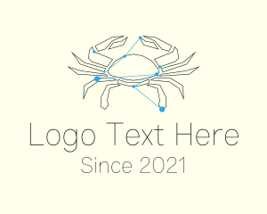 Sea Animal - Cancer Zodiac Sign logo design