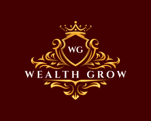 Luxury Crown Boutique logo design