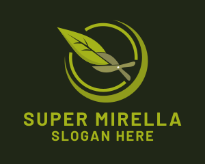 Natural - Gardening Shears Leaf logo design