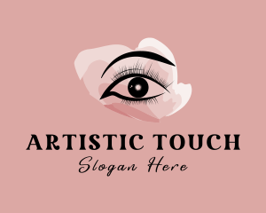 Beauty Eyelashes Salon logo design