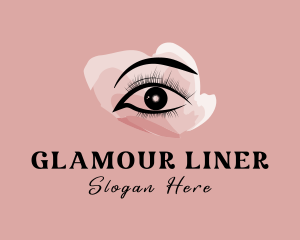 Eyeliner - Beauty Eyelashes Salon logo design