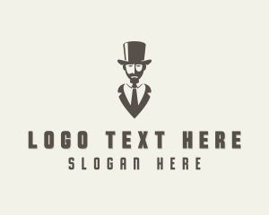 Hat - Gentleman Tailoring Suit logo design