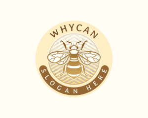 Bee Insect Wing Logo