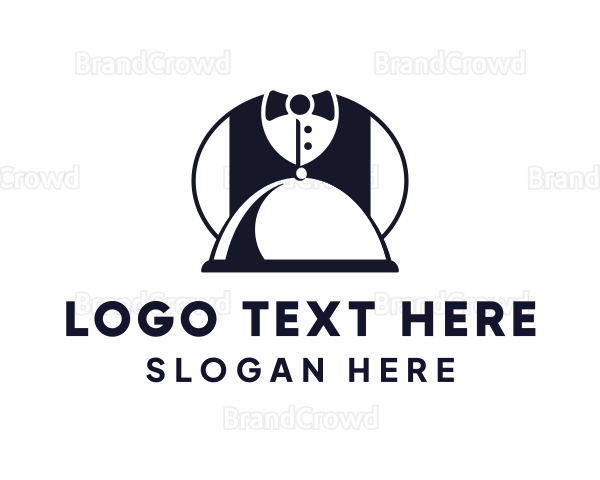 Restaurant Dining Waiter Logo