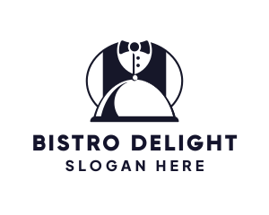 Restaurant Dining Waiter logo design