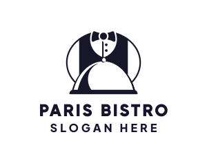 Restaurant Dining Waiter logo design