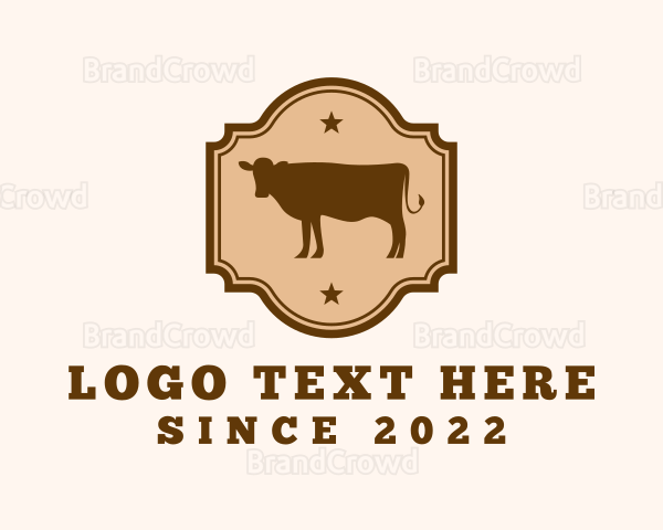 Cow Rodeo Steakhouse Ranch Logo