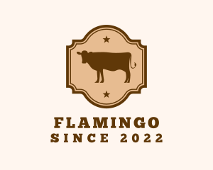 Livestock - Cow Rodeo Steakhouse Ranch logo design