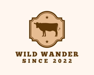 Cow Rodeo Steakhouse Ranch logo design