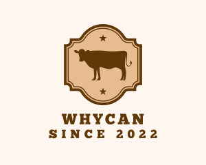 Buffalo - Cow Rodeo Steakhouse Ranch logo design