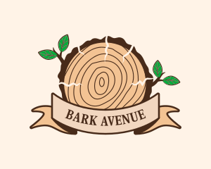 Bark - Trunk Tree Lumber logo design