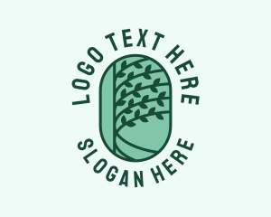 Vegan - Forest Tree Arborist logo design
