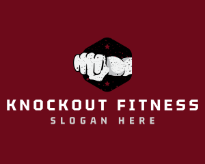 Boxing - Fist Punch Fighter logo design