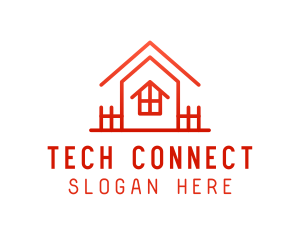 Red Home Structure Logo