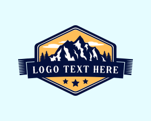 Traveler - Forest Mountain Park logo design