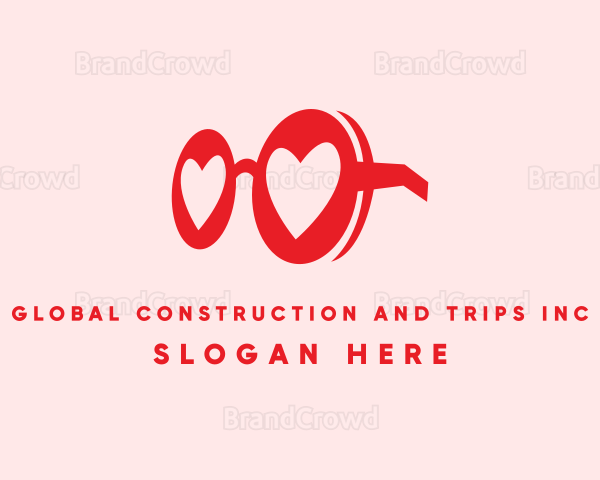 Red Heart Eyewear Logo